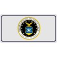 thumbnail image 1 of Plaque d'Immatriculation Photo Logo Gris Space Force, 1 of 1