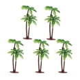 thumbnail image 4 of Papaba Mini Tree Toy,5Pcs Mini Coconut Palm Tree Model Plant DIY Landscape Bonsai Dollhouse Decor, 4 of 6