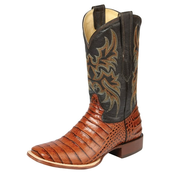 Men's Coco Belly Leather Western Cowboy Rodeo Boots 'El Señor De Los Cielos' 44939