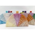 thumbnail image 2 of Kukuzhu Acrylic Evening Handbags Women Half Round Wedding Party Evening Clutch Purse, 2 of 2