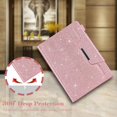 thumbnail image 6 of Case for New iPad 9.7" 2018 2017/iPad Pro 9.7"/iPad Air 2 1,Allytech Glitter [Auto Wake/Sleep] Sparkly Bling PU Leather Folio Flip Stand Universal Wallet Cover for Apple iPad 9.7-inch Tablet,Rosegold, 6 of 8