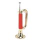 thumbnail image 5 of Corneta, Trompeta De Caballería Exquisita Con Trenzado Rojo Para Banda Escolar, 5 of 7