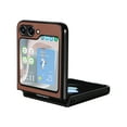 thumbnail image 4 of Case for Samsung Galaxy Z Flip 5 5G, Classic PU Leather Back Cover Drop Protective Shell Slim Fit Shockproof Phone Case Cover for Samsung Galaxy Z Flip 5 - Brown, 4 of 10