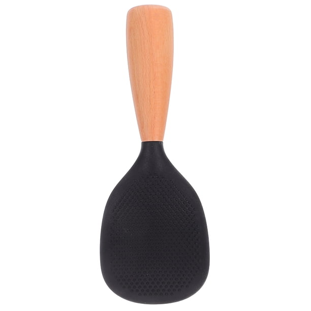 FELTECHELECTR Espátula de silicona antiadherente resistente al calor para olla arrocera, cuchara independiente, utensilio de cocina para servir arroz en el hogar.