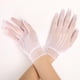 thumbnail image 4 of Guantes de danza rejil de longitud de muñeca del cordón para el traje del partido Macarena Guantes de rejilla para mujer, 4 of 8