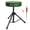 dark green, variant on 5 Core Adjustable Drum Throne, 3 Inch Thick Memory Foam Padded Drummer Stool Supports Up to 330 Lbs