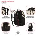 thumbnail image 2 of Mochila Para Portátil Swissgear Endure Vintage Caqui 18 X13 X8, 2 of 7