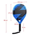 thumbnail image 4 of Raqueta de pádel de de pya, superficie , fibra de carbono, grosor de superficie: 38 mm, raqueta de pádel portátil ligera para Azul Sunnimix Raqueta de tenis de playa, 4 of 4