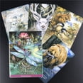 thumbnail image 1 of Tarot Illuminati Deck guía completa en inglés, leer el destino, juego de mesa de fiesta familiar, juego de cartas de oráculo Fivean unisex, 1 of 2