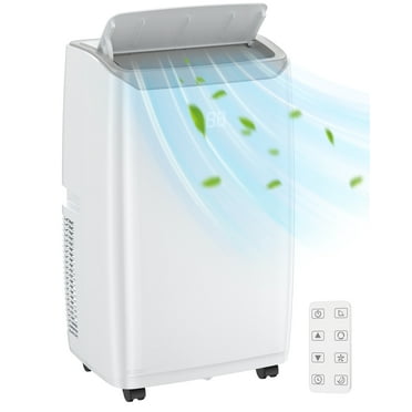 Fenbeli 12000 BTU ASHRAE 3-in-1 Portable Air Conditioner for 450 Sq.Ft with Remote Control, White