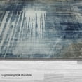 thumbnail image 4 of Washable Skid-Resistant Runner Rug Geometric Taupe 24" x 60", 4 of 9