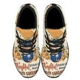 thumbnail image 2 of Thanksgiving South Carolina Thankful Grateful And Blessed Pumpkin Fall Shoes Sneakers Black Size 9.5, 2 of 7