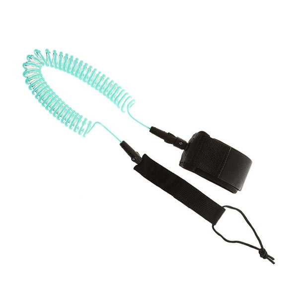 10ft 7mm Surfboard Surfing Board Leash Tether & Double Swivel Light