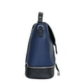 thumbnail image 4 of Sishka Blue Backpack for Women – Multi-Use Vegan Leather Purse, Shoulder Bag & Handbag for Work, Daily Use & Travel, 4 of 9