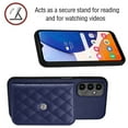 thumbnail image 3 of Feishell for Samsung A14 5G Case Wallet RFID Blocking Card Slot Holder, Magnetic Flip Purse Kickstand Case, PU Leather Handbag with Detachable Crossbody Strap for Samsung Galaxy A14 5G, Blue, 3 of 10