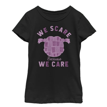 Monsters Inc Girls' Boo We Care T-Shirt