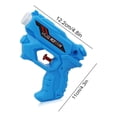 thumbnail image 5 of Pistolas de agua para niños, paquete de 2 juguetes de chorro tipo prensa para fiesta en la piscina de verano, capacidad de 100 cc, rango de disparo de hasta 16.4 pies,colorido (azul, 5 of 5