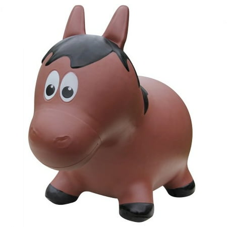UPC 884839010139 product image for Farm Hoppers Inflatable Bouncing Brown Horse | upcitemdb.com