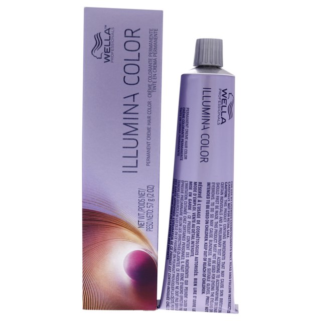 Color de pelo Wella Wella Illumina Color Permanent Creme Hair Color - 5 7 Light Brown-Brown Color de pelo Unisex 2oz