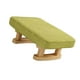 thumbnail image 4 of Taburete pequeño otomano decorativo para el hogar, taburete bajo de madera transpirable. Verde, 4 of 9