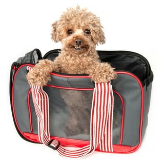 Touchdog 'Wiggle-Sack' Fashion Designer Front and Backpack Dog Carrier - Blue - Medium