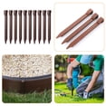 thumbnail image 3 of SOPOTUTU Plastic Stake 20Pcs Dark Brown with Durable and Holding Power for Snow, 3 of 8