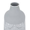thumbnail image 4 of DecMode 10"W, 22"H Metal French Country Vase , Grey , 1-Piece, 4 of 8