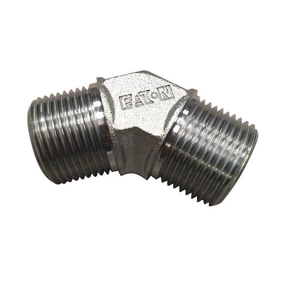 Eaton Aeroquip Hose Adapter,1/2",NPTF,1/2",NPTF 2247-8-8S