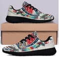 thumbnail image 3 of Peace Love Joy ChriStas Hippie Shoes Sneakers Black Size 5, 3 of 7