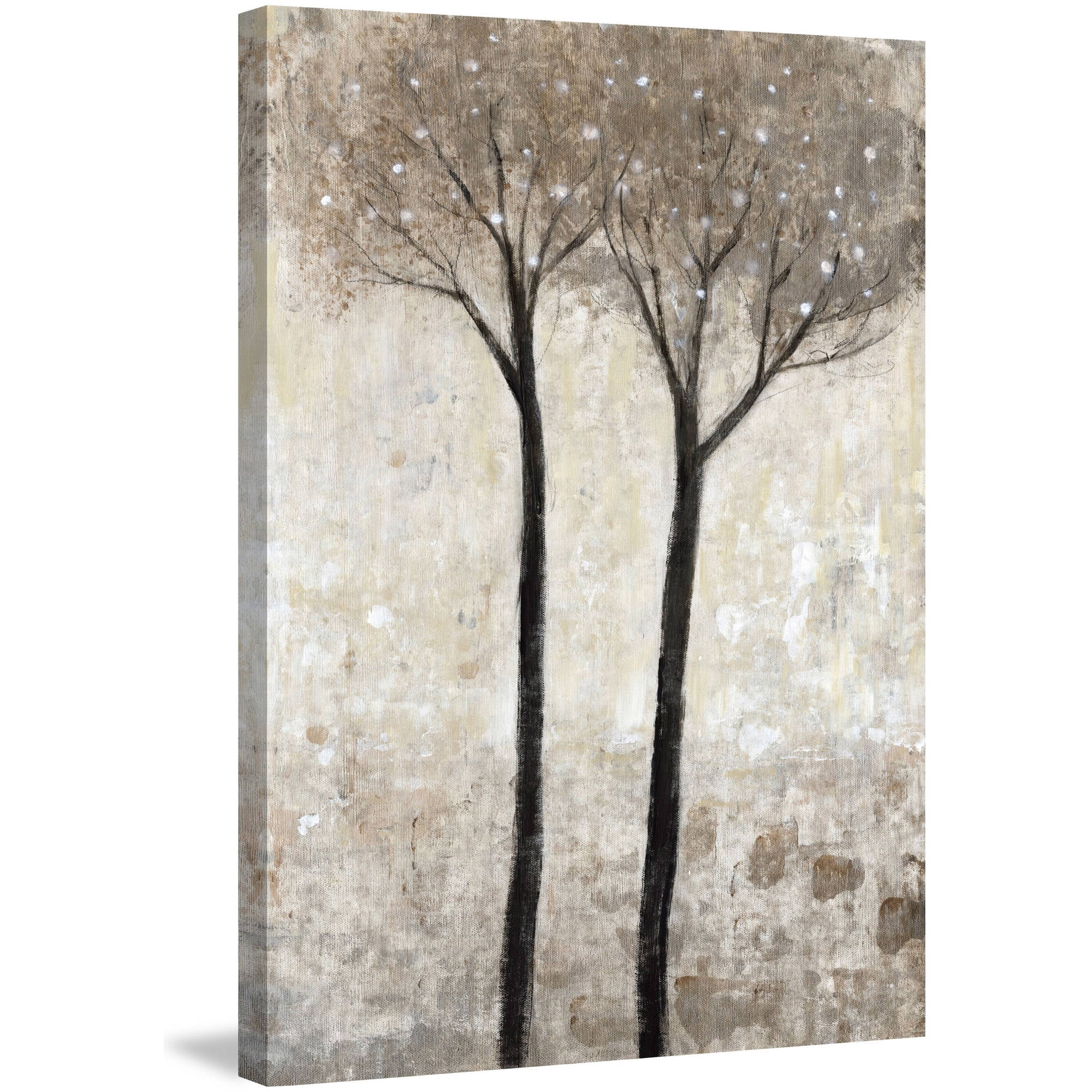 Marmont Hill "Tall Trees Bloom" Painting Print on Wrapped Canvas