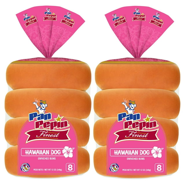 Pan Pepin Finest Hawaiian Dog Twin Pack 2 pk., 12 oz.