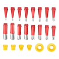 thumbnail image 1 of 22Pcs Stainless Steel Caulk Nozzle Applicator Caulking Finisher Glue Silicone Sealant Finishing Tool Kitchen Bathroom, 1 of 5