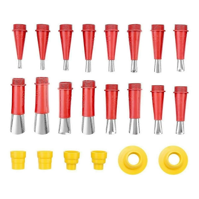 22Pcs Stainless Steel Caulk Nozzle Applicator Caulking Finisher Glue Silicone Sealant Finishing Tool Kitchen Bathroom