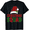 Black-01, variant on Men’s Black Christmas Squad Plaid Santa Hat Holiday T-Shirt