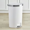 Better Homes & Gardens 14.5 Gallon Trash Can, Plastic Step Kitchen