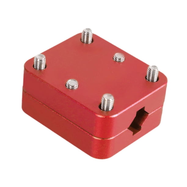 Soporte de placa de navegación Fácil instalación Soporte de navegación resistente de metal Rojo