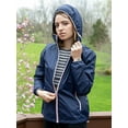 thumbnail image 3 of Rokka&Rolla Women's Packable Mesh Rain Jacket Lightweight Windbreaker, 3 of 14