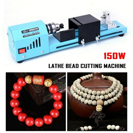 

150W Mini Lathe Beads Polisher Machine Wood Woodworking Cutting DIY Tool Mini Lathe Beads Polisher Machine Wood Woodworking Cutting DIY Tool DIY Beads Mini Lathe Grinding Polisher