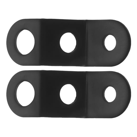 Healifty Motorcycle Oil Cup Holder Bracket Front Brake Reservoir Support Black Metal