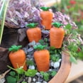 thumbnail image 5 of 5PCS Easter Carrot Resin Garden Stakes, Mini Carrot Plug-in Ornaments, Resin Carrot Decor for Outdoor Garden, Courtyard & Bonsai Decoration(Orange), 5 of 8