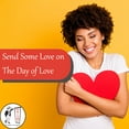 thumbnail image 5 of Smiling Girl Valentines / Galentines Day Cards | 3 Pack Set (5x7), 5 of 6