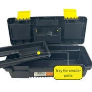 toolusa BIN BUDDY Stow Away Small Tool Box Lightweight Multipurpose Storage, 11 x 4 x 3 1/8