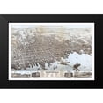thumbnail image 2 of Wing 24x17 Black Modern Framed Museum Art Print Titled - New Bedford Massachusetts - Wing 1876, 2 of 5