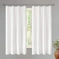 thumbnail image 3 of DriftAway Traditional 2 Piece Solid 100% Blackout, Room Darkening Curtains, 3 of 5