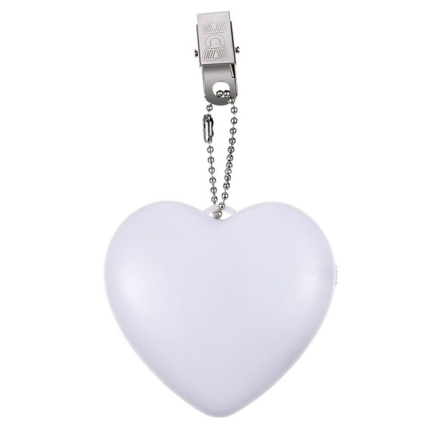 ColoMX Mobestech Luz LED activada Bolso Bolso Mini Luz Nocturna Luz de iluminación Creativa en Forma de corazón