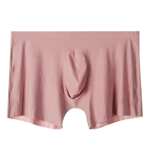 Men's Underwear Silk Boxer Briefs Short Breathable Ice Silk Boxer Shorts For Men