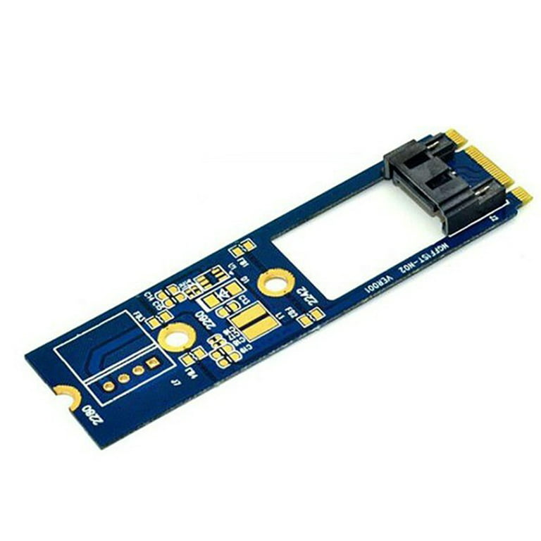 SATA SSD/HDD to M.2 NGFF Adapter Card with Power Cable