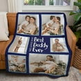 thumbnail image 3 of Couples Gifts Custom Blankets with Photos and Text Multiple Colors Sizes Soft Flannel Blankets Valentines Day Gifts, 3 of 6