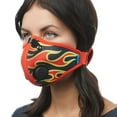 thumbnail image 5 of RZ Mask M2 Nylon Facemask Flame Out MD, 5 of 5