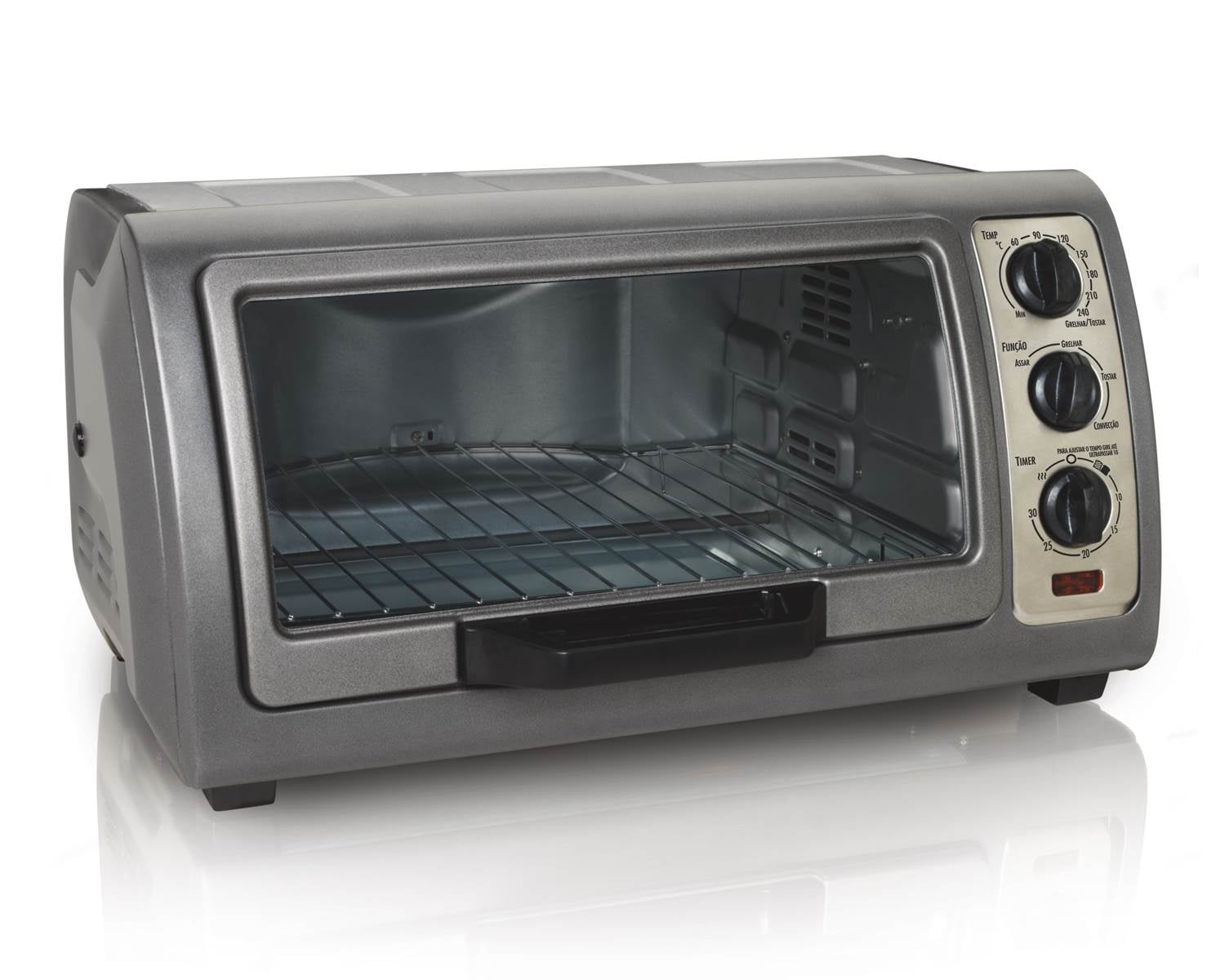 Hamilton Beach Easy Reach Toaster Oven with Roll Top Door